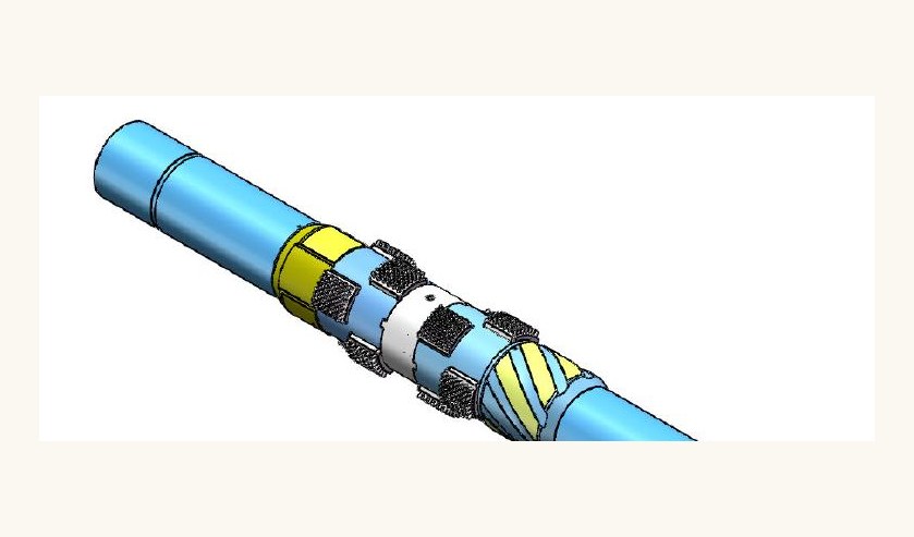 Non-rotating casing brush